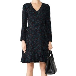 Draper James winter berry flutter dress